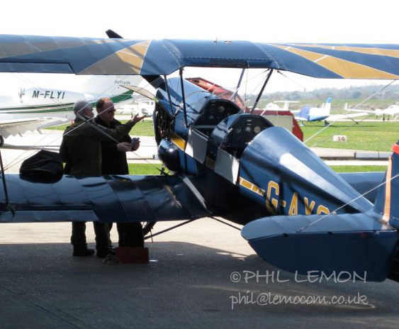 Phil Lemon, Stampe biplane