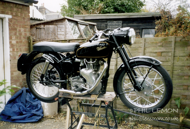 Phil Lemon, Velocette Venom restoration