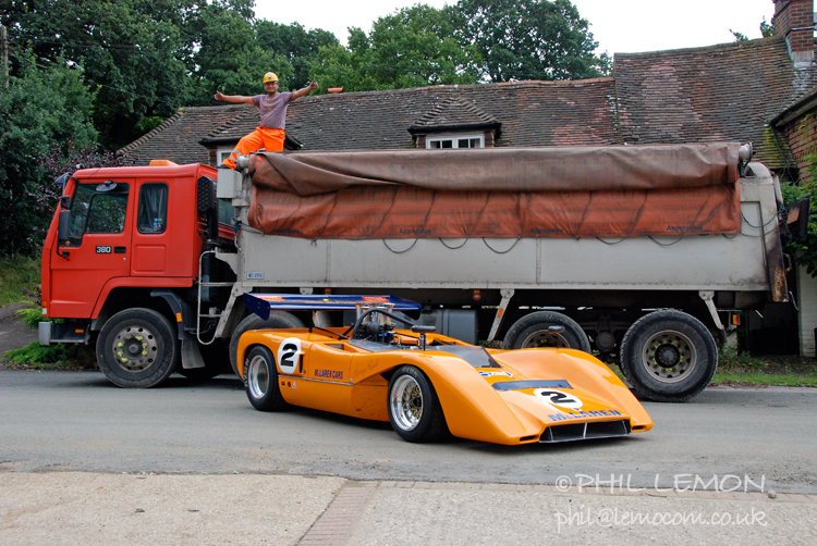 McLaren M8 plus truck, Phil Lemon