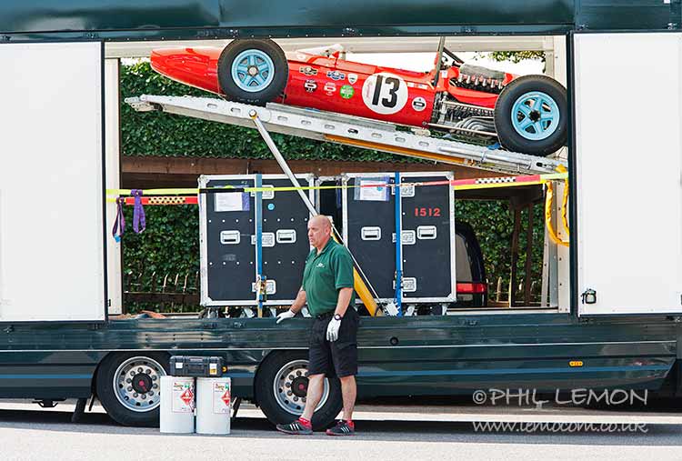 Phil Lemon, Ferrari transporter