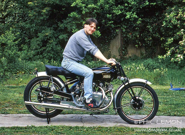 1947 HRD-Vincent Rapide, Phil Lemon