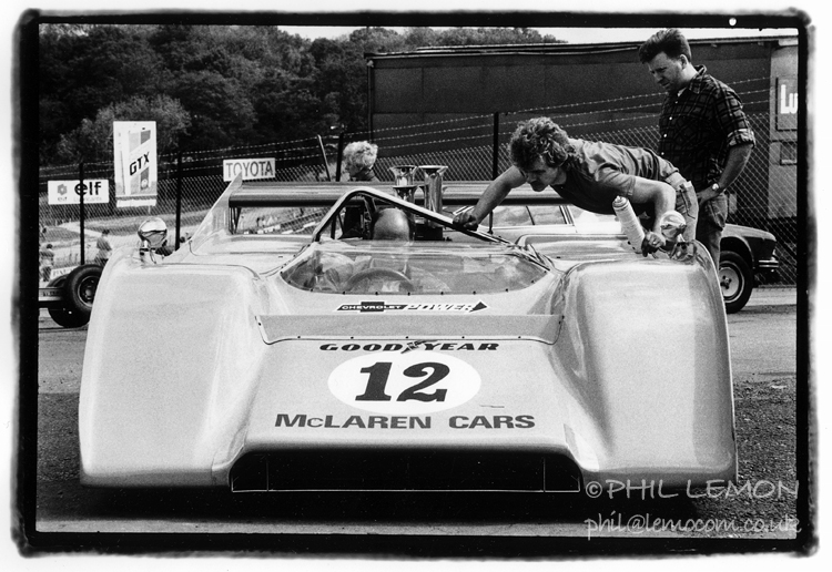 McLaren M8, Brands Hatch, Phil Lemon
