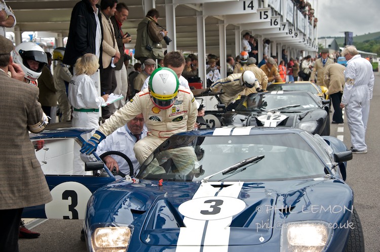 Ford GT40, Spa pitlane, Phil Lemon