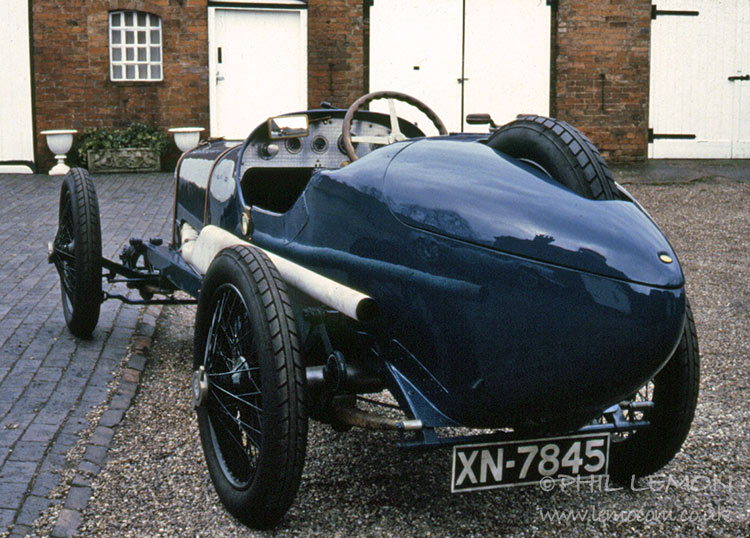 1922 Indianapolis Ballot, rear view, Phil Lemon