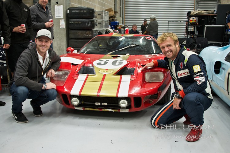 Ford GT40 drivers, Spa, Phil Lemon