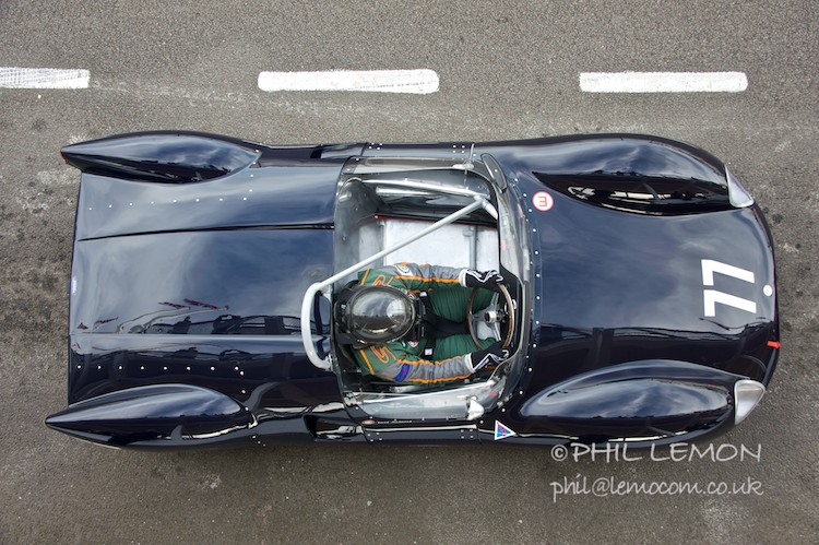 Cooper Monaco, Goodwood pit lane, Phil Lemon