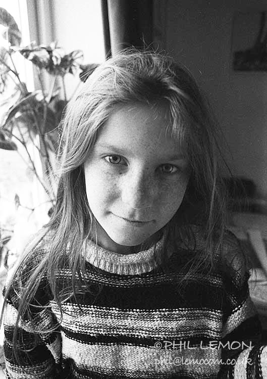 Young girl, Phil Lemon