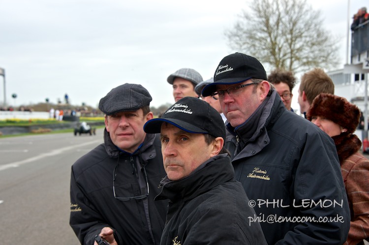 Historic Automobiles team, Goodwood pitwall, Phil Lemon