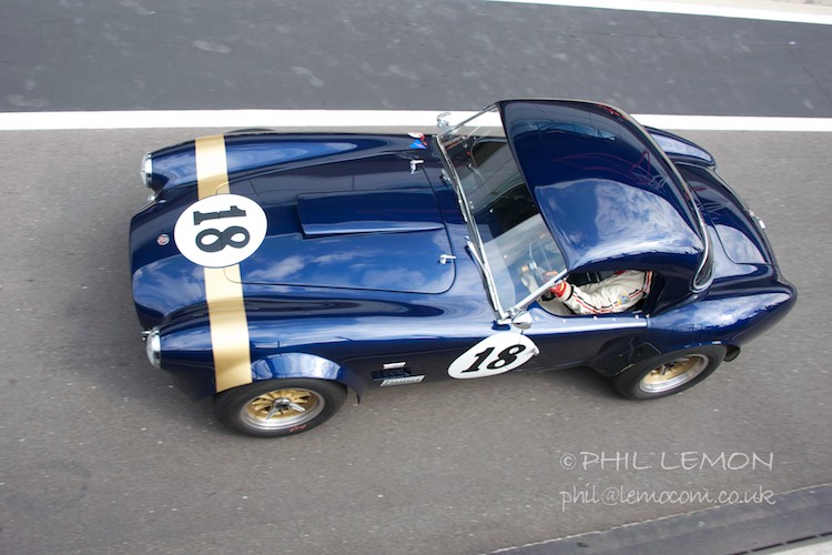 Phil Lemon, AC Cobra 289, Silverstone pitlane, Phil Lemon