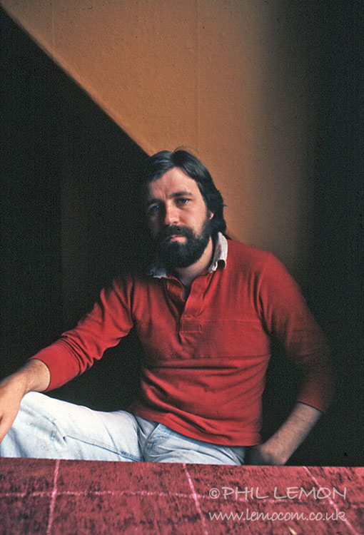 Young man with a beard, Phil Lemon