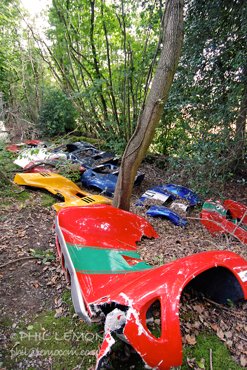 Abandoned CanAm bodywork, Phil Lemon