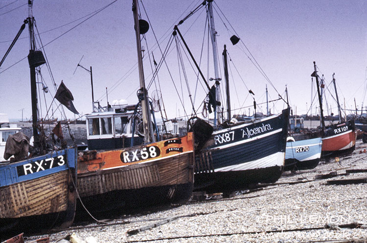 Hastings fishing boats, Phil Lemon