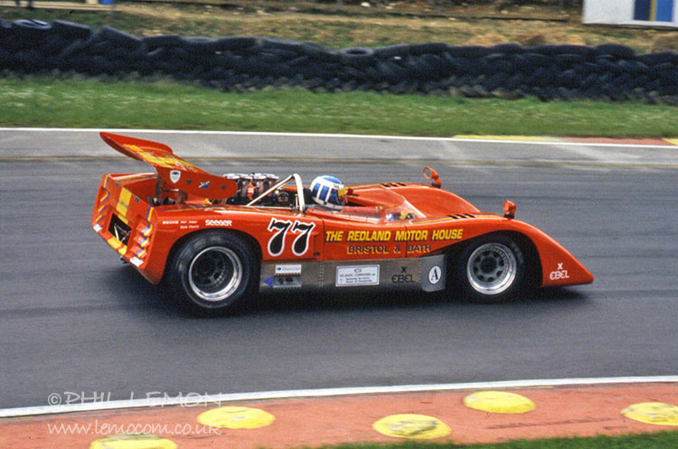 McLaren M8, Brands Hatch, Phil Lemon