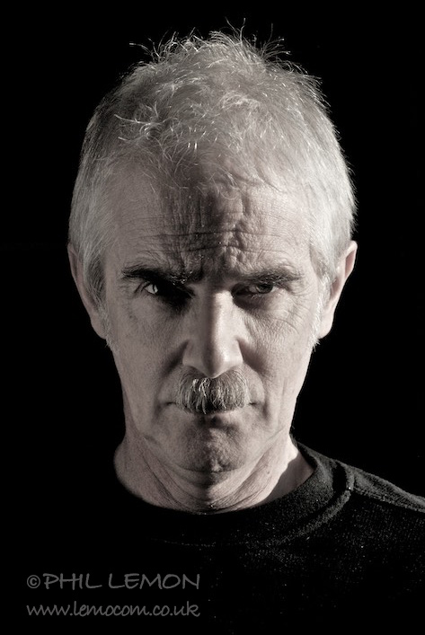 Man and moustache, Phil Lemon