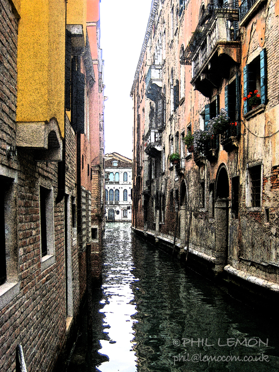 Venice canal, Phil Lemon