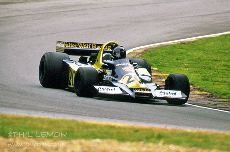 Wolf WR1 at Donington Park, Phil Lemon