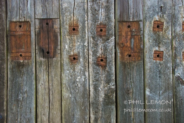 Old barn door detail, Phil Lemon