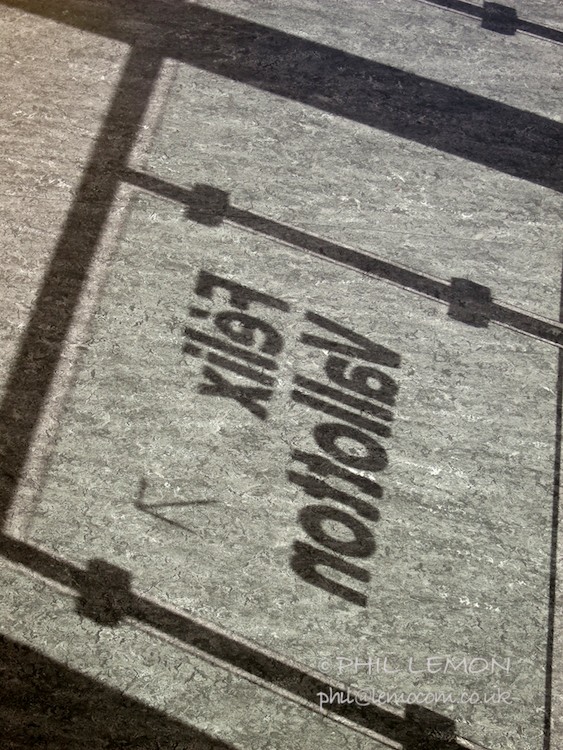 Felix Valloton exhibition window, Amsterdam, Phil Lemon