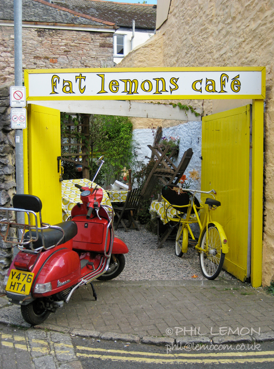 Fat Lemons Cafe, Totnes, Phil Lemon