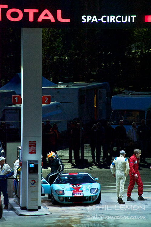 Ford GT40, refuelling, Spa, Phil Lemon