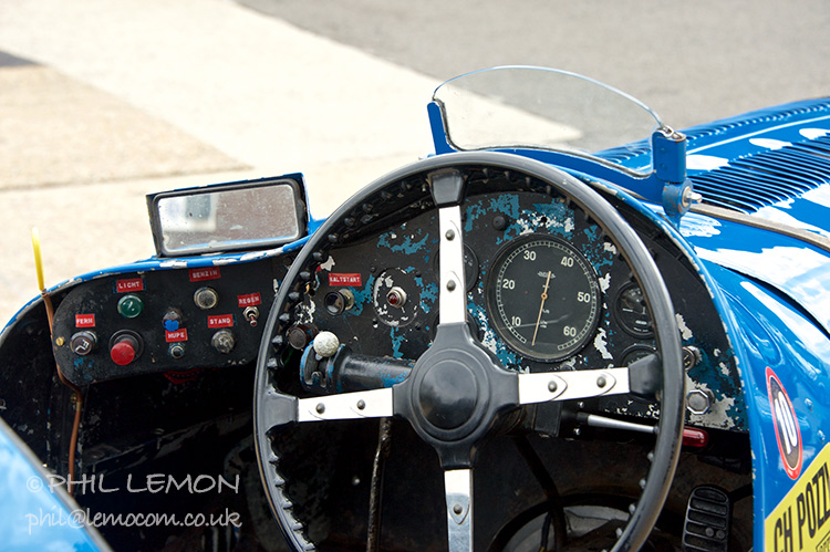 Delage D6-3L dashboard, Phil Lemon